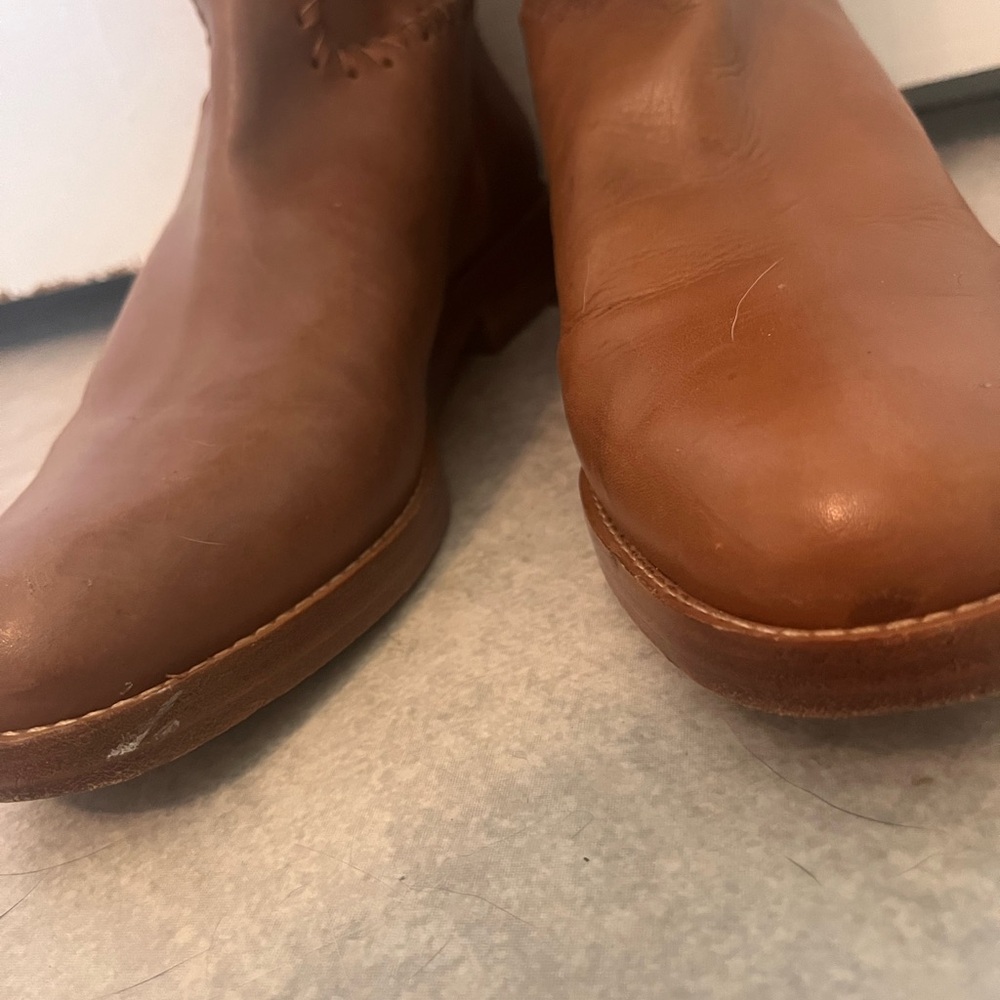 Jack Rogers Tan Harper Riding Boots Size 9.5 - Picture 14 of 16